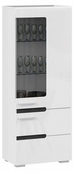 Шкаф-витрина Фьюжн ТД-260.07.27 в Ялуторовске - yalutorovsk.mebel24.online | фото 2