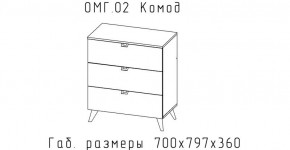 ОМЕГА Спальный гарнитур (модульная) в Ялуторовске - yalutorovsk.mebel24.online | фото 6