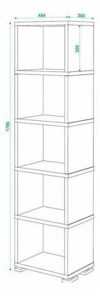 Стеллаж Домино СБ-15/5 в Ялуторовске - yalutorovsk.mebel24.online | фото 3