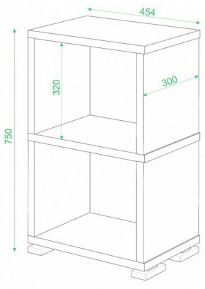 Стеллаж-колонка Домино СБ-15/2 в Ялуторовске - yalutorovsk.mebel24.online | фото 2