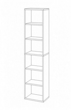 Стеллаж-колонка Домино СУ(ш1в2) в Ялуторовске - yalutorovsk.mebel24.online | фото 3