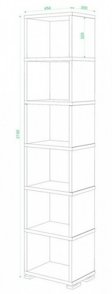 Стеллаж-колонка СБ-15/6 в Ялуторовске - yalutorovsk.mebel24.online | фото 2