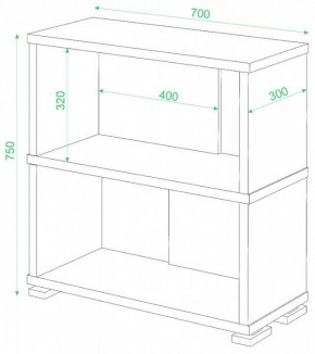 Стеллаж СБ-10/2 в Ялуторовске - yalutorovsk.mebel24.online | фото 2