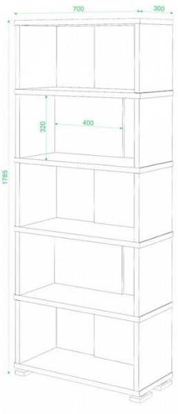 Стеллаж СБ-10/5 в Ялуторовске - yalutorovsk.mebel24.online | фото 2