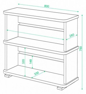 Стеллаж СБ-25/2 в Ялуторовске - yalutorovsk.mebel24.online | фото 2