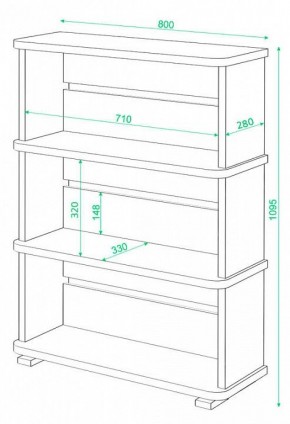 Стеллаж СБ-25/3 в Ялуторовске - yalutorovsk.mebel24.online | фото 2