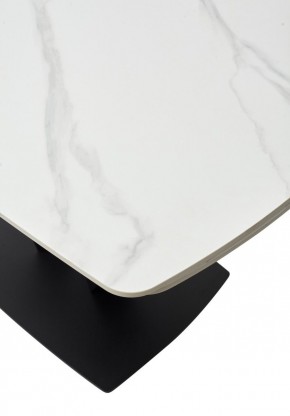 Стол ALATRI 120 MATT WHITE MARBLE SOLID CERAMIC / BLACK, ®DISAUR в Ялуторовске - yalutorovsk.mebel24.online | фото 11