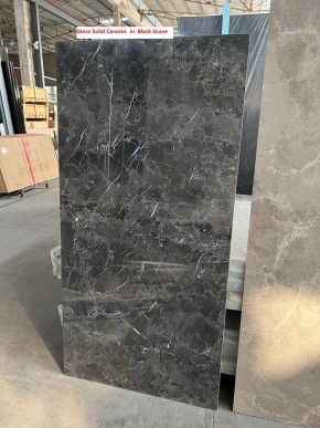 Стол ALES 180 BLACK GRAVE SOLID CERAMIC, керамика / бронзовый, ®DISAUR в Ялуторовске - yalutorovsk.mebel24.online | фото 3