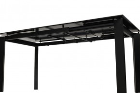Стол CORNER 120 MATTE STATUARIO Белый мрамор матовый керамика, стекло/ черный каркас, ®DISAUR в Ялуторовске - yalutorovsk.mebel24.online | фото 9