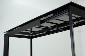 Стол CREMONA 140 KL-99 Белый мрамор матовый, итальянская керамика / черный каркас, ®DISAUR в Ялуторовске - yalutorovsk.mebel24.online | фото 13