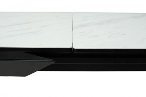 Стол CREMONA 180 KL-99 Белый мрамор матовый, итальянская керамика / черный каркас, ®DISAUR в Ялуторовске - yalutorovsk.mebel24.online | фото 12