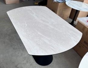 Стол KAI 140 TL-109 поворотная система раскладки, испанская керамика / Темно-серый / Черный, ®DISAUR в Ялуторовске - yalutorovsk.mebel24.online | фото 7