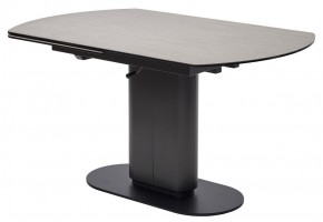 Стол KAI 140 TL-110 поворотная система раскладки, испанская керамика / Темно-серый / Черный, ®DISAUR в Ялуторовске - yalutorovsk.mebel24.online | фото 1