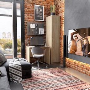 Стол КАСТОР письменный 80х50, цвет Дуб Сонома в Ялуторовске - yalutorovsk.mebel24.online | фото 3