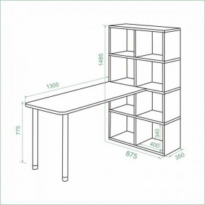 Стол компьютерный Bartolo в Ялуторовске - yalutorovsk.mebel24.online | фото 3