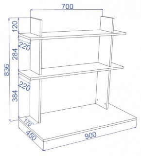 Стол компьютерный Cross СтТ2 в Ялуторовске - yalutorovsk.mebel24.online | фото 2