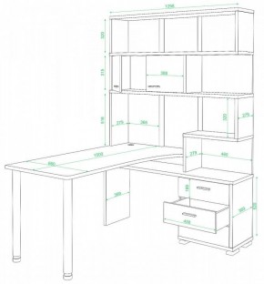 Стол компьютерный Домино нельсон СР-420/150 в Ялуторовске - yalutorovsk.mebel24.online | фото 2