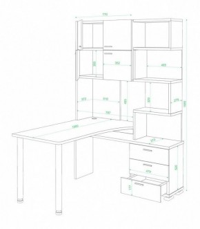 Стол компьютерный Домино нельсон СР-500М190 в Ялуторовске - yalutorovsk.mebel24.online | фото 3