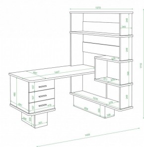 Стол компьютерный Домино нельсон СР-520 в Ялуторовске - yalutorovsk.mebel24.online | фото 2
