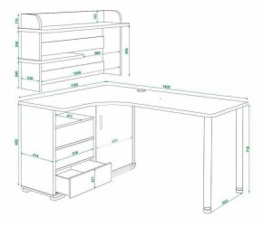 Стол компьютерный Домино СР-145М в Ялуторовске - yalutorovsk.mebel24.online | фото 5