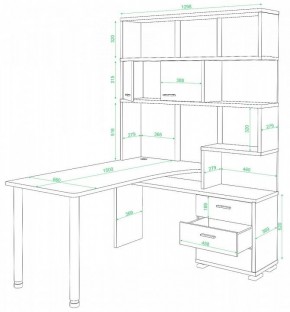 Стол компьютерный Домино СР-420/150 в Ялуторовске - yalutorovsk.mebel24.online | фото 2