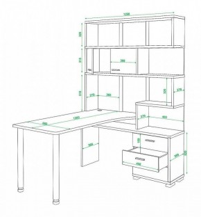 Стол компьютерный Домино СР-420130 в Ялуторовске - yalutorovsk.mebel24.online | фото 5