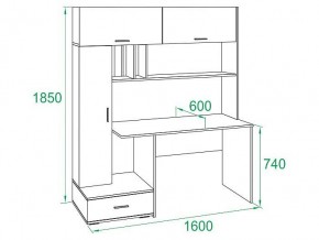 Стол компьютерный КСТ-17 в Ялуторовске - yalutorovsk.mebel24.online | фото 6