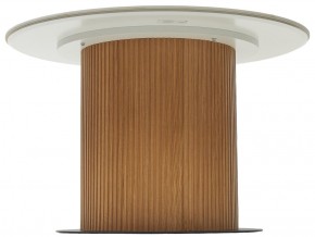 Стол MESA D120 цвет БЕЛЫЙ МРАМОР M326 / Каркас OAK, ®DISAUR в Ялуторовске - yalutorovsk.mebel24.online | фото 8