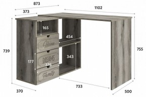 Стол письменный ДримСтар ДС-5 в Ялуторовске - yalutorovsk.mebel24.online | фото 7