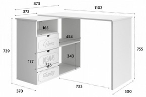 Стол письменный ДримСтар ДС-5 в Ялуторовске - yalutorovsk.mebel24.online | фото 7