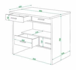 Стол письменный Живой дизайн СК-12 в Ялуторовске - yalutorovsk.mebel24.online | фото 2