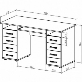 Стол письменный Остин в Ялуторовске - yalutorovsk.mebel24.online | фото 3