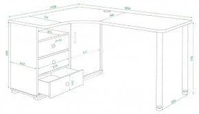 Стол письменный СР-165СМ в Ялуторовске - yalutorovsk.mebel24.online | фото 2