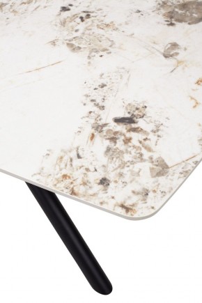 Стол RIVOLI 140 GLOSS LUXURY PANDORA SOLID CERAMIC / BLACK, ®DISAUR в Ялуторовске - yalutorovsk.mebel24.online | фото 8