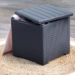 Стол с функцией хранения Виго (Vigo storage box) графит в Ялуторовске - yalutorovsk.mebel24.online | фото 1