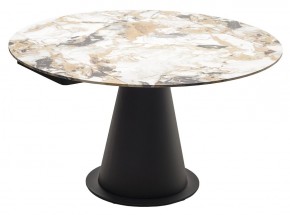 Стол TERAMO 135 GLOSS GRAND JADE SOLID CERAMIC, керамика, поворотн.механизм / Черный каркас, ®DISAUR в Ялуторовске - yalutorovsk.mebel24.online | фото 15