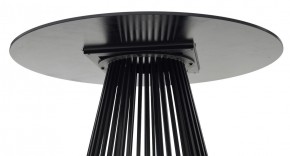 Стол TERNI 120 MATT BLACK MARBLE SOLID CERAMIC Черный мрамор матовый, керамика /Черн.каркас, ®DISAUR в Ялуторовске - yalutorovsk.mebel24.online | фото 6