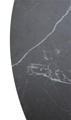 Стол TERNI 120 MATT BLACK MARBLE SOLID CERAMIC Черный мрамор матовый, керамика /Черн.каркас, ®DISAUR в Ялуторовске - yalutorovsk.mebel24.online | фото 9