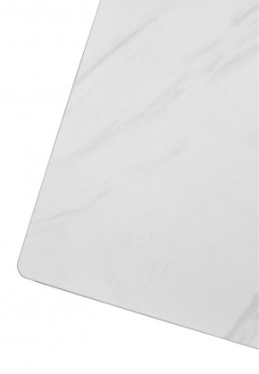 Стол VASTO 180 MARBLES KL-99 Белый мрамор матовый, итальянская керамика/ черный каркас, ®DISAUR в Ялуторовске - yalutorovsk.mebel24.online | фото 7