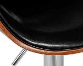 Стул барный DOBRIN KARTER, коричневое дерево, чёрный в Ялуторовске - yalutorovsk.mebel24.online | фото 7