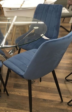 Стул FLIP пепельно-синий, велюр G108-66 М-City в Ялуторовске - yalutorovsk.mebel24.online | фото 2