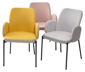 Стул NIKKI VF109 розовый / VF110 брусничный М-City в Ялуторовске - yalutorovsk.mebel24.online | фото 2
