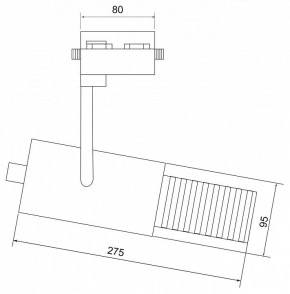 Светильник на штанге Elektrostandard Forema a060612 в Ялуторовске - yalutorovsk.mebel24.online | фото 3