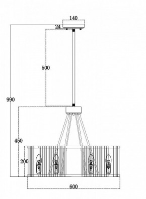 Светильник на штанге Maytoni Solar MOD087PL-06G в Ялуторовске - yalutorovsk.mebel24.online | фото 4