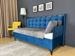 СВЕТЛАНА 3 Кровать линейная (Синий) в Ялуторовске - yalutorovsk.mebel24.online | фото 2