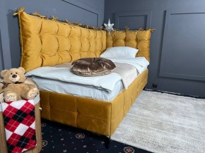 СВЕТЛАНА 3 Кровать угловая (Горчичный) в Ялуторовске - yalutorovsk.mebel24.online | фото 4