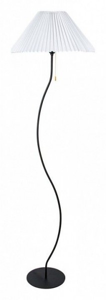 Торшер Arte Lamp Agatha A5069PN-1BK в Ялуторовске - yalutorovsk.mebel24.online | фото