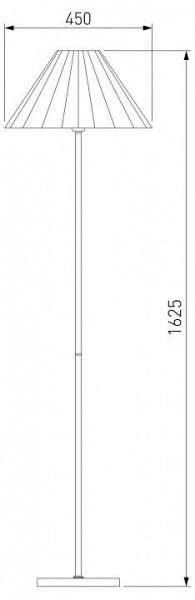 Торшер Eurosvet Peony 01133/1 хром/графит в Ялуторовске - yalutorovsk.mebel24.online | фото 3