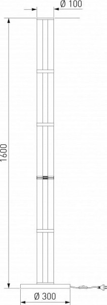 Торшер Eurosvet Stark 80537/1 латунь в Ялуторовске - yalutorovsk.mebel24.online | фото 5