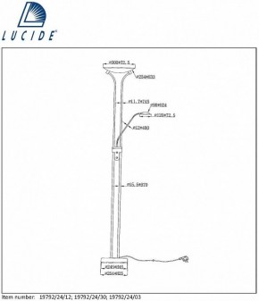 Торшер Lucide Champion-Led 19792/24/03 в Ялуторовске - yalutorovsk.mebel24.online | фото 7